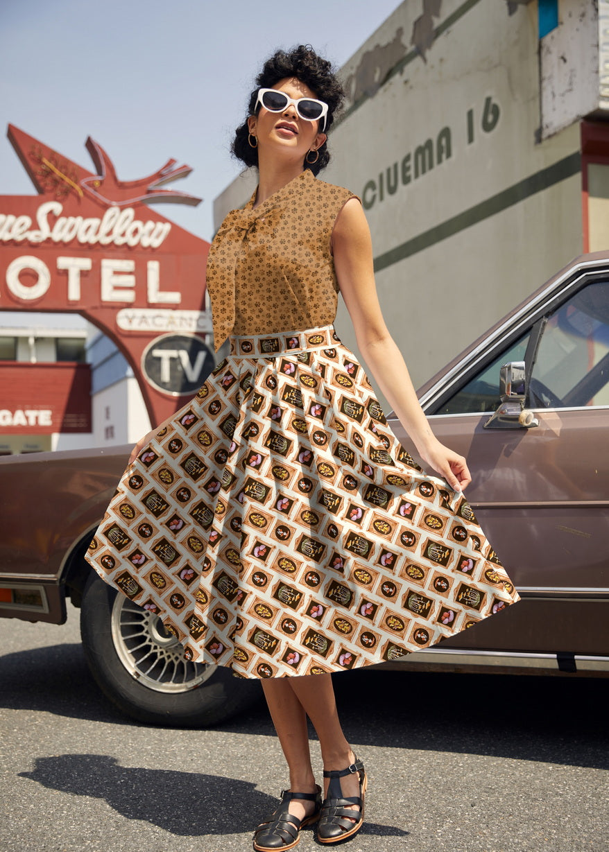Mushrooms Doris Skirt