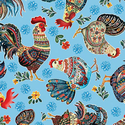 Chicken Vintage Dress - Medium only