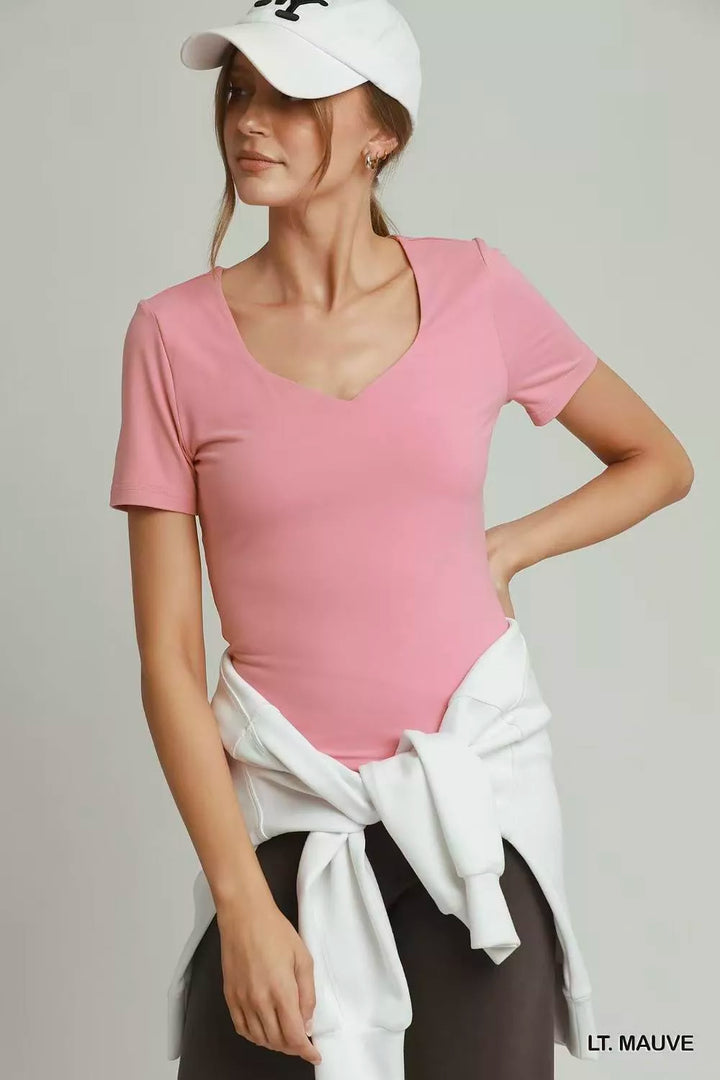 Sweetheart Front Double-Lined Top