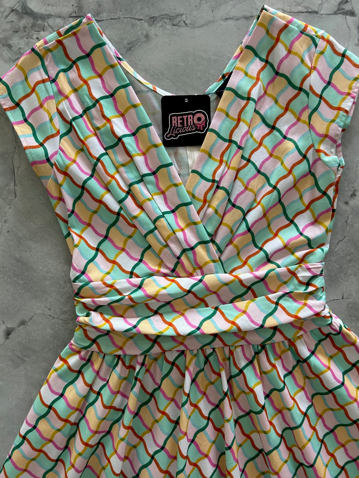 Squiggly Greta Dress