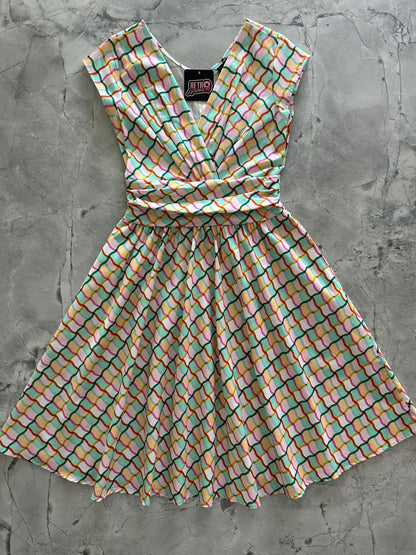 Squiggly Greta Dress