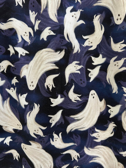Flying Ghosts Shorter Length Fit &amp; Flare Dress