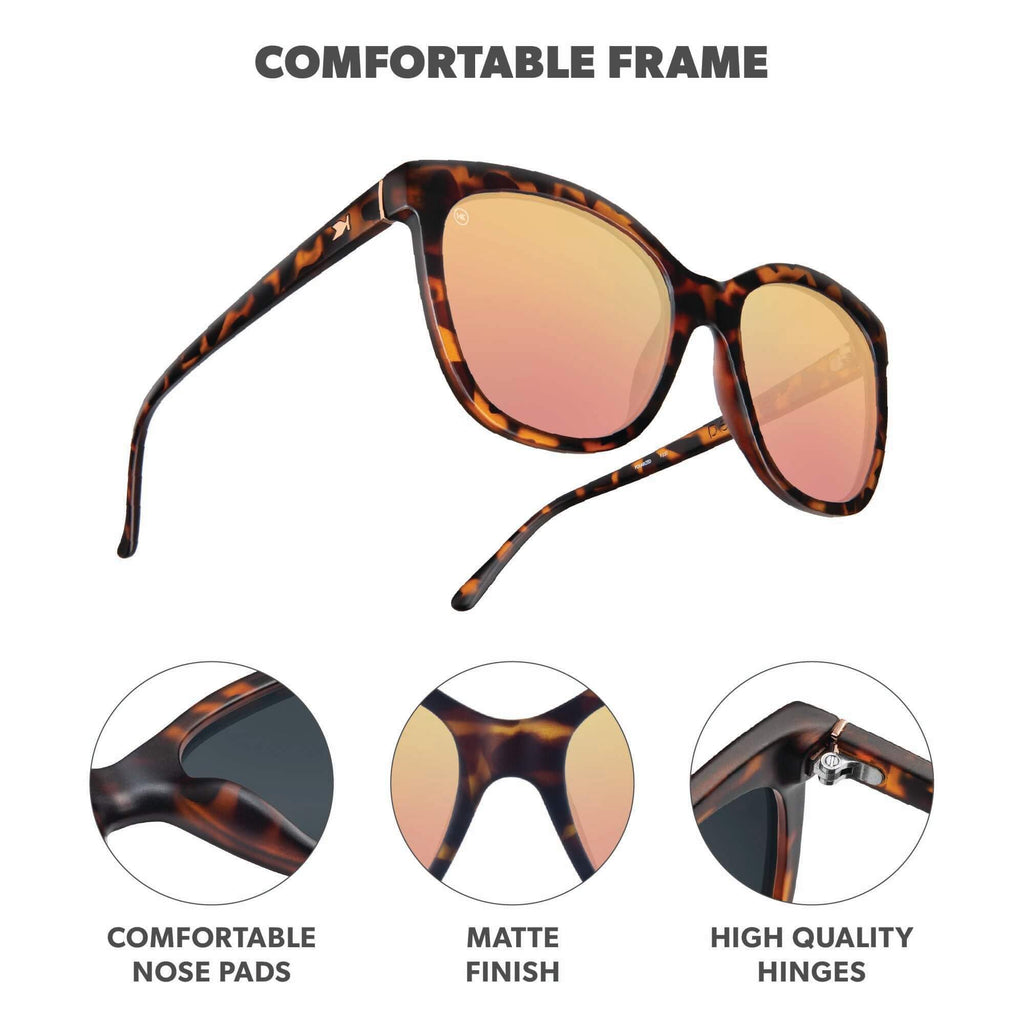 Knockaround Cat Eye Polarized Sunglasses for Women - UV400 Protection