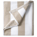 LULUHOME Oversized Beach Towel 36x70 Inch,100% Cotton,Striped Pool Towel