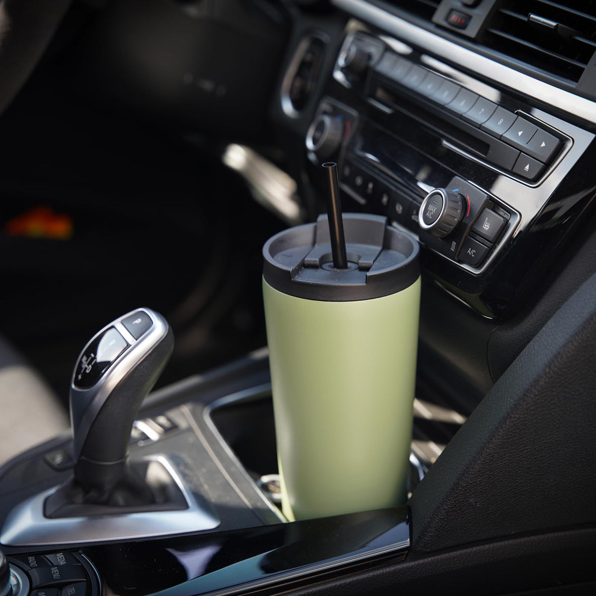 Konokyo 26 oz Insulated Tumbler Water Bottle with Straw Lid, Pastel Sunset