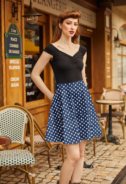 Stars Skater Skirt