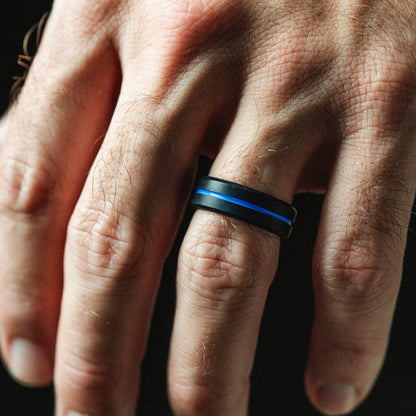 Thin Blue Line - Silicone