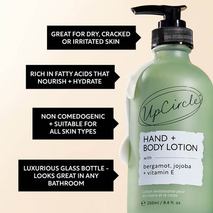 Hand + Body Lotion with Bergamot Water - Travel Size
