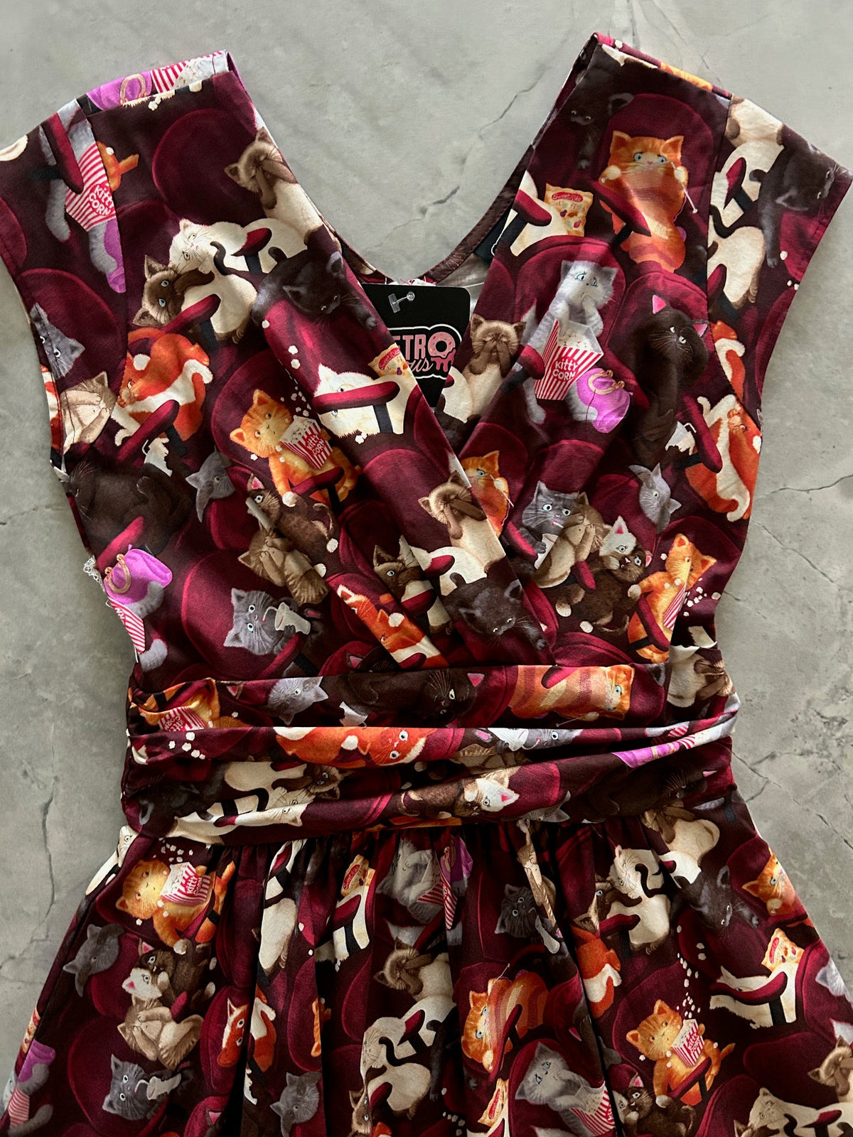 Movie Theater Cats Greta Dress