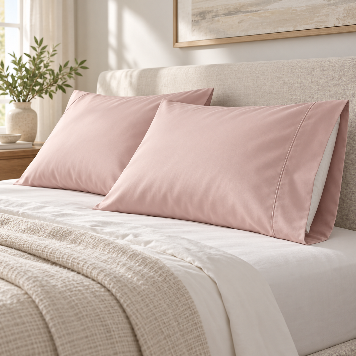 Bamboo Viscose Pillowcase (Set of 2)