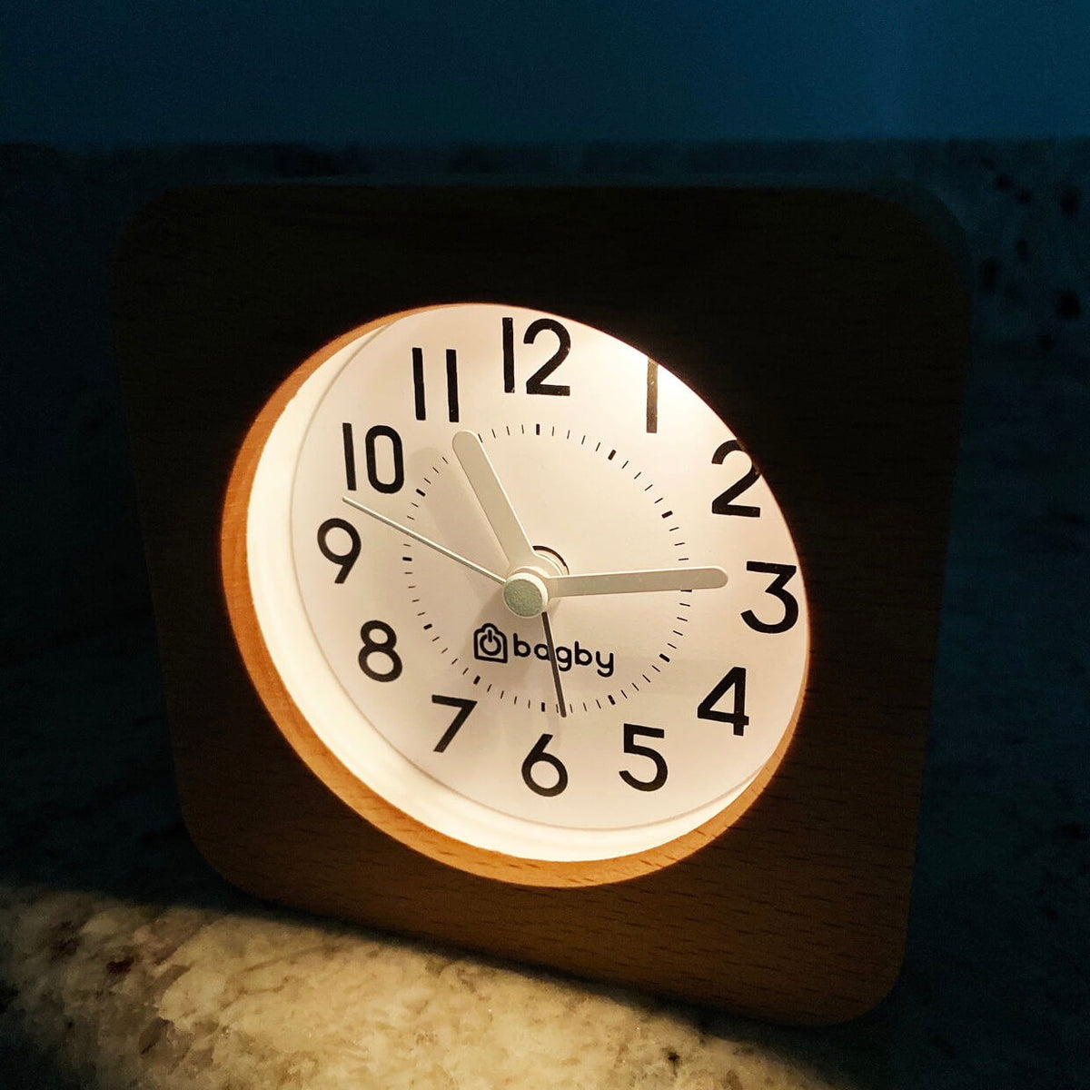 Bagby FARMHOUSE - Silent Alarm Clock