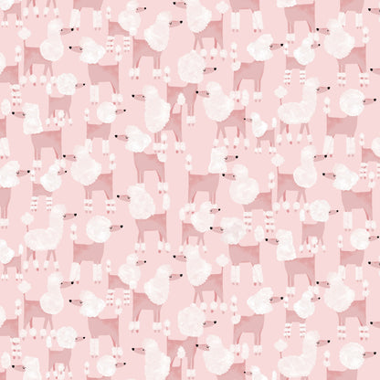 Pink Poodles Fit &amp; Flare Dress