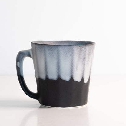 Monday Mug - Handmade Porcelain Coffee Cup