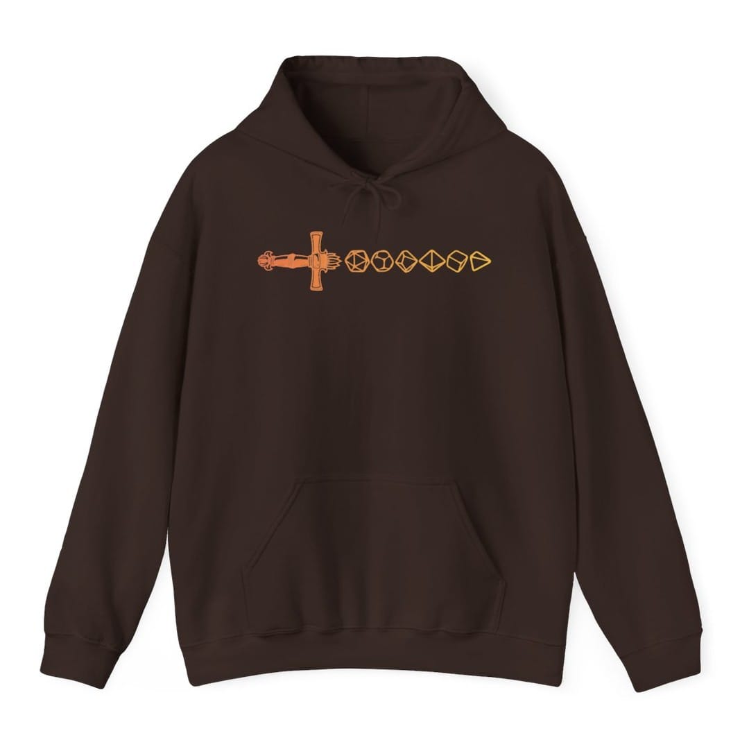 D&amp;D Dice Sword Hoodie