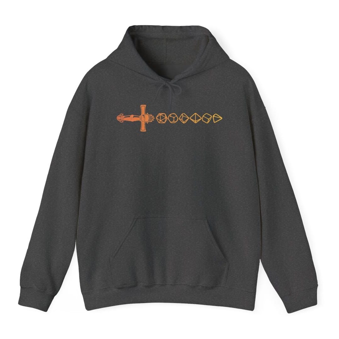 D&amp;D Dice Sword Hoodie