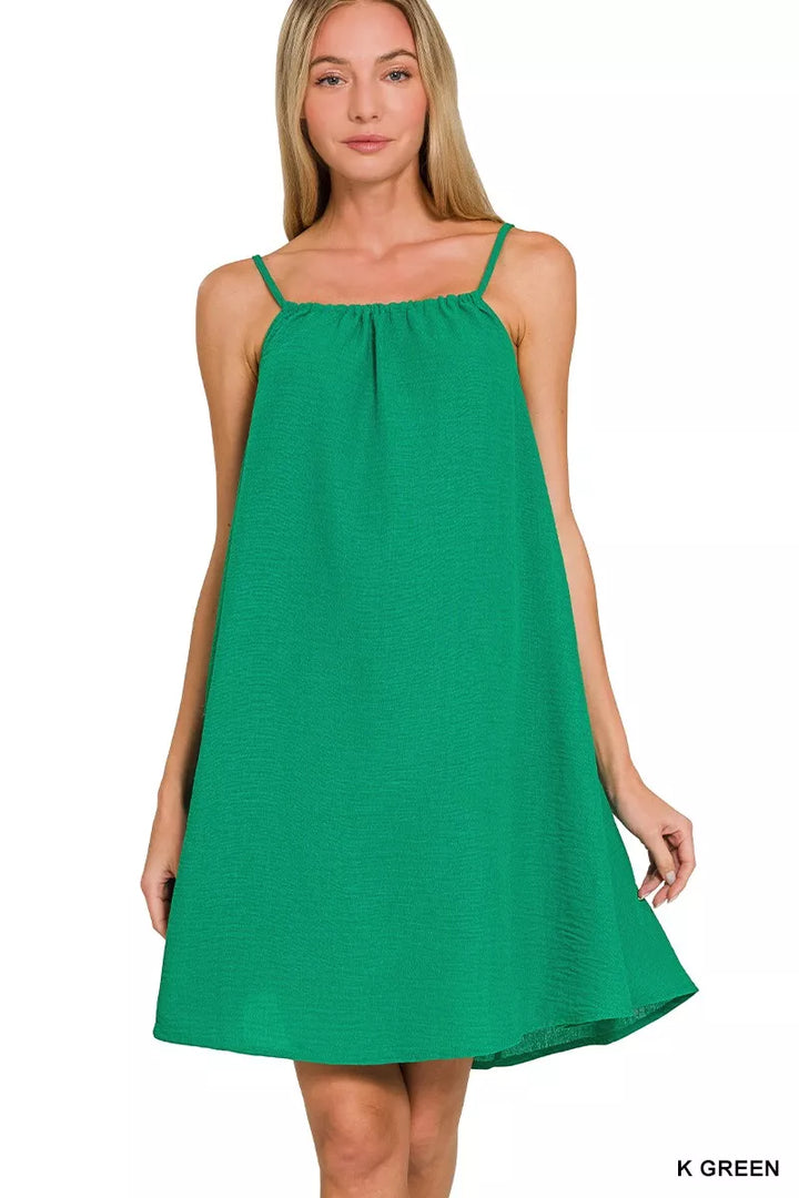 Breezy Woven Mini Dress