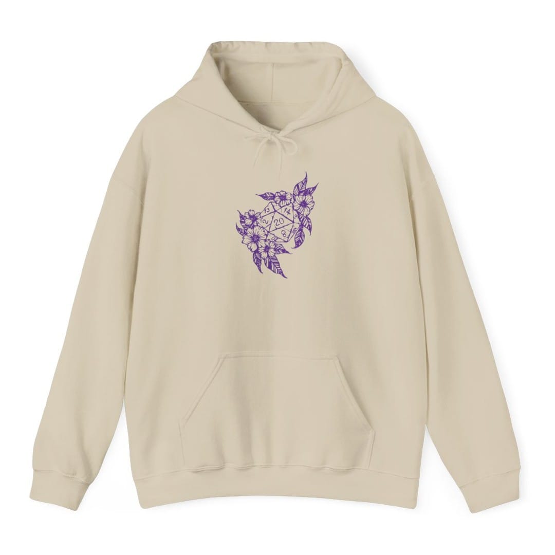 D&amp;D D20 Dice Flower Hoodie