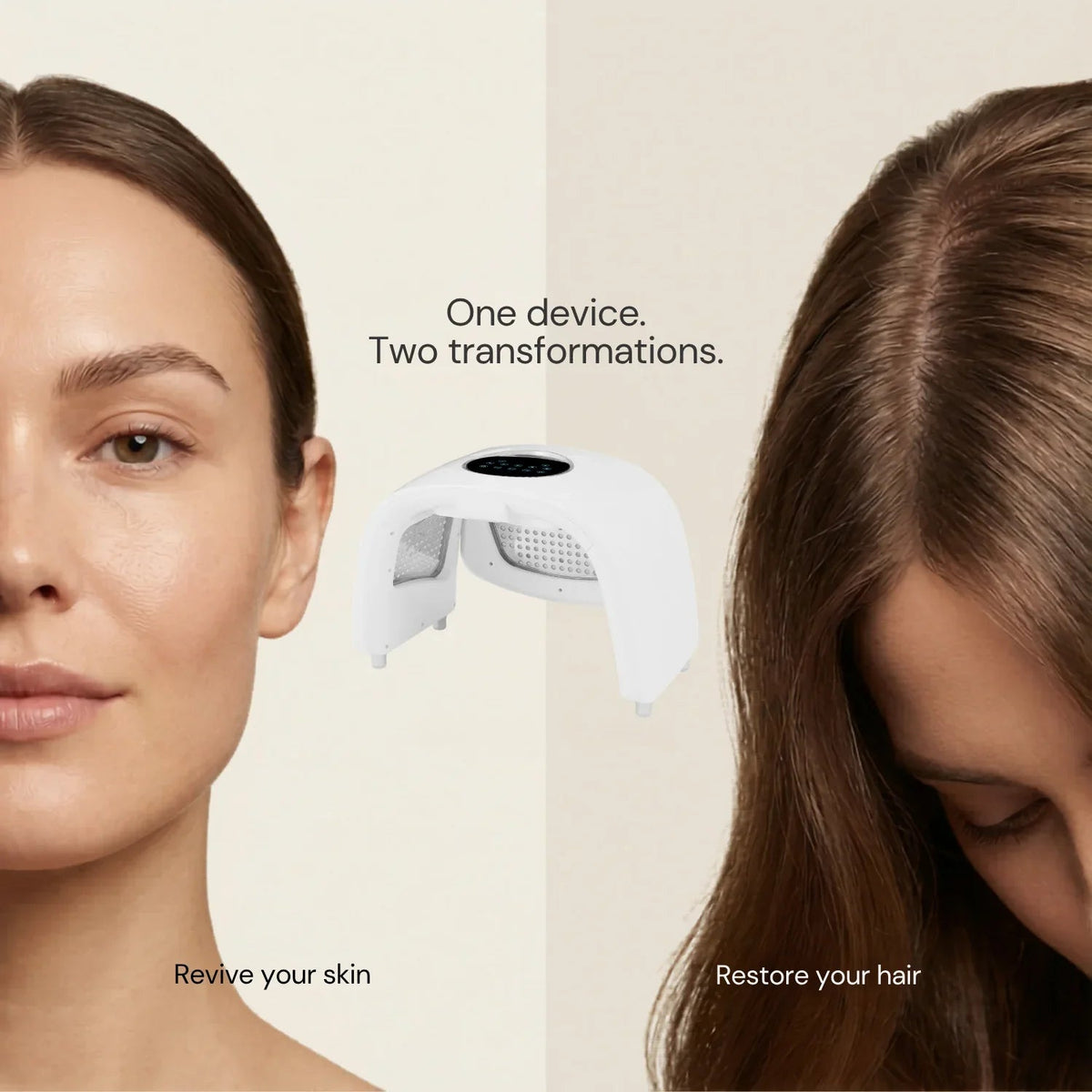 Nicebeam 9-in-1 Laser Light Therapy Lamp for Skin &amp; Hair Rejuvenation