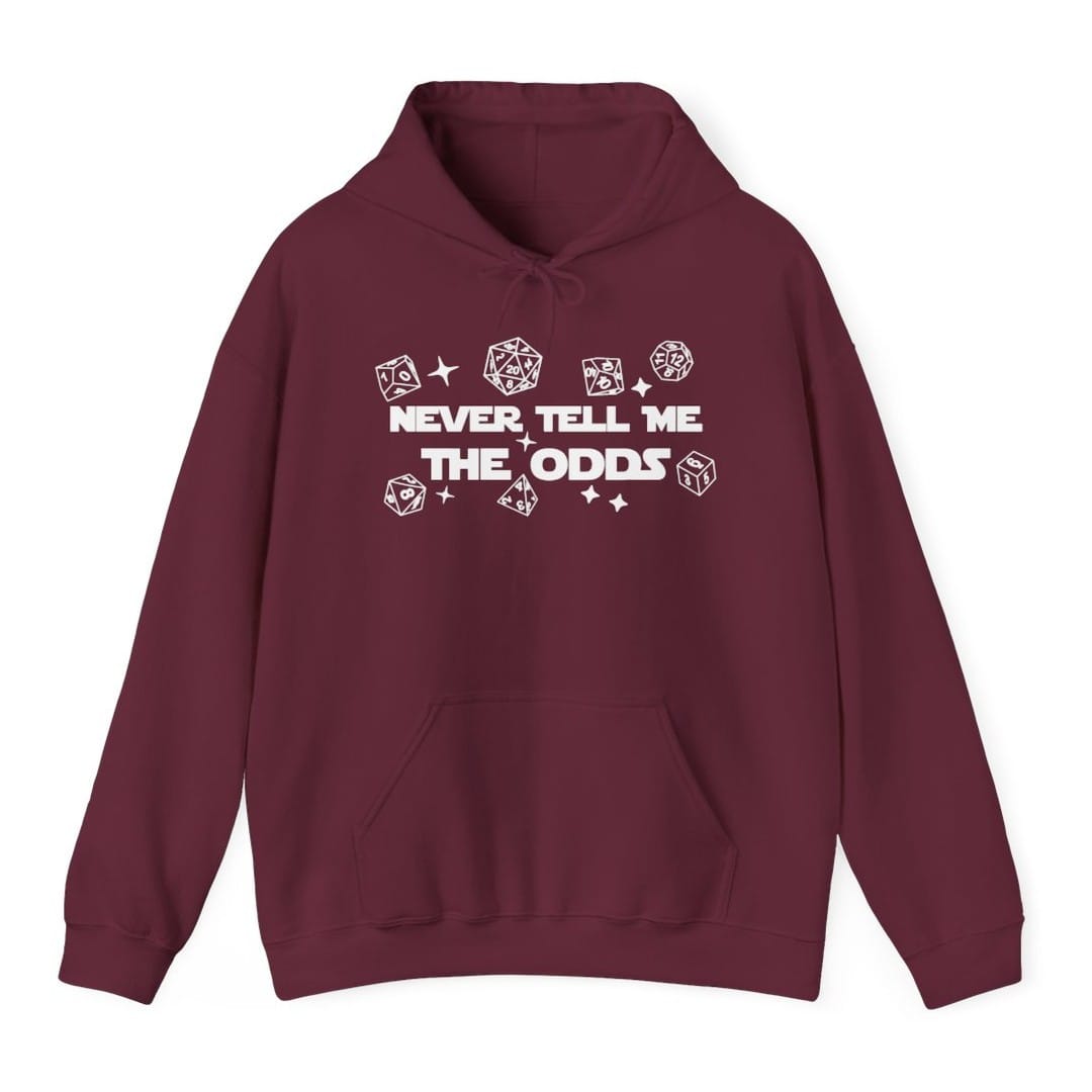 Never Tell Me The Odds D&amp;D Hoodie
