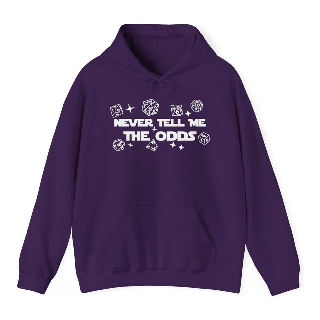 Never Tell Me The Odds D&amp;D Hoodie
