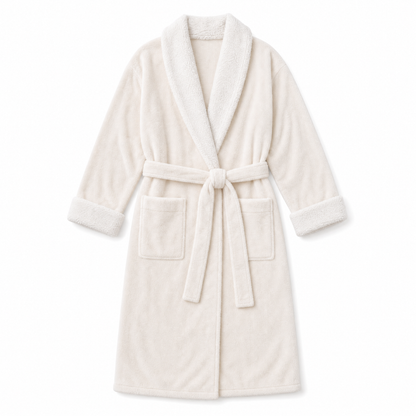 Cloud Soft Sherpa Fleece Robe
