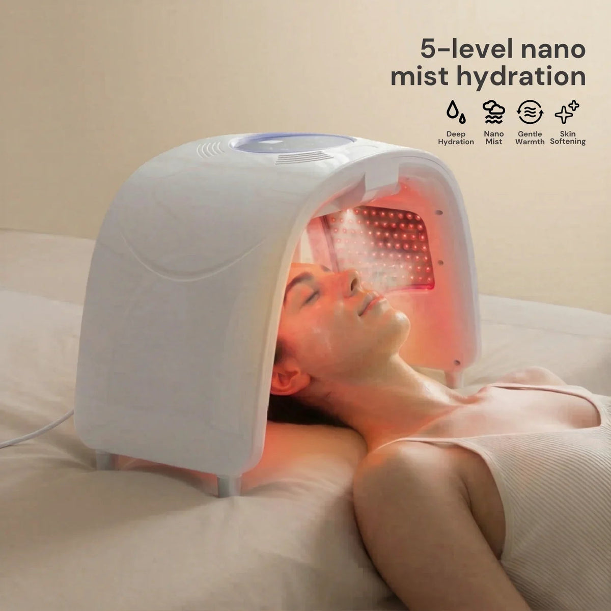 Nicebeam 9-in-1 Laser Light Therapy Lamp for Skin &amp; Hair Rejuvenation