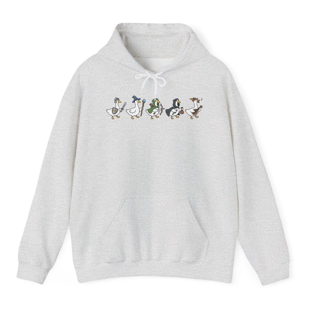 Silly Goose Adventurers Funny D&amp;D Hoodie