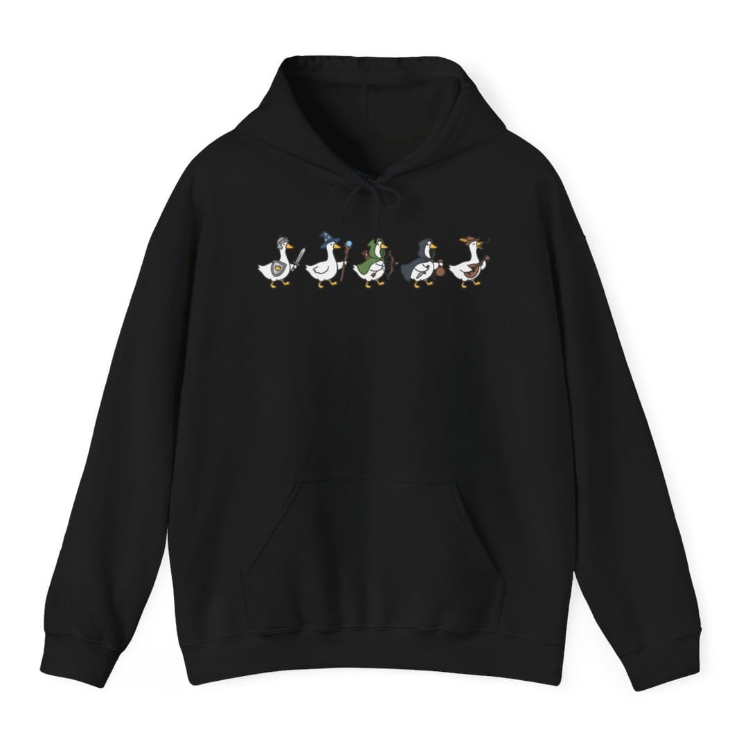 Silly Goose Adventurers Funny D&amp;D Hoodie