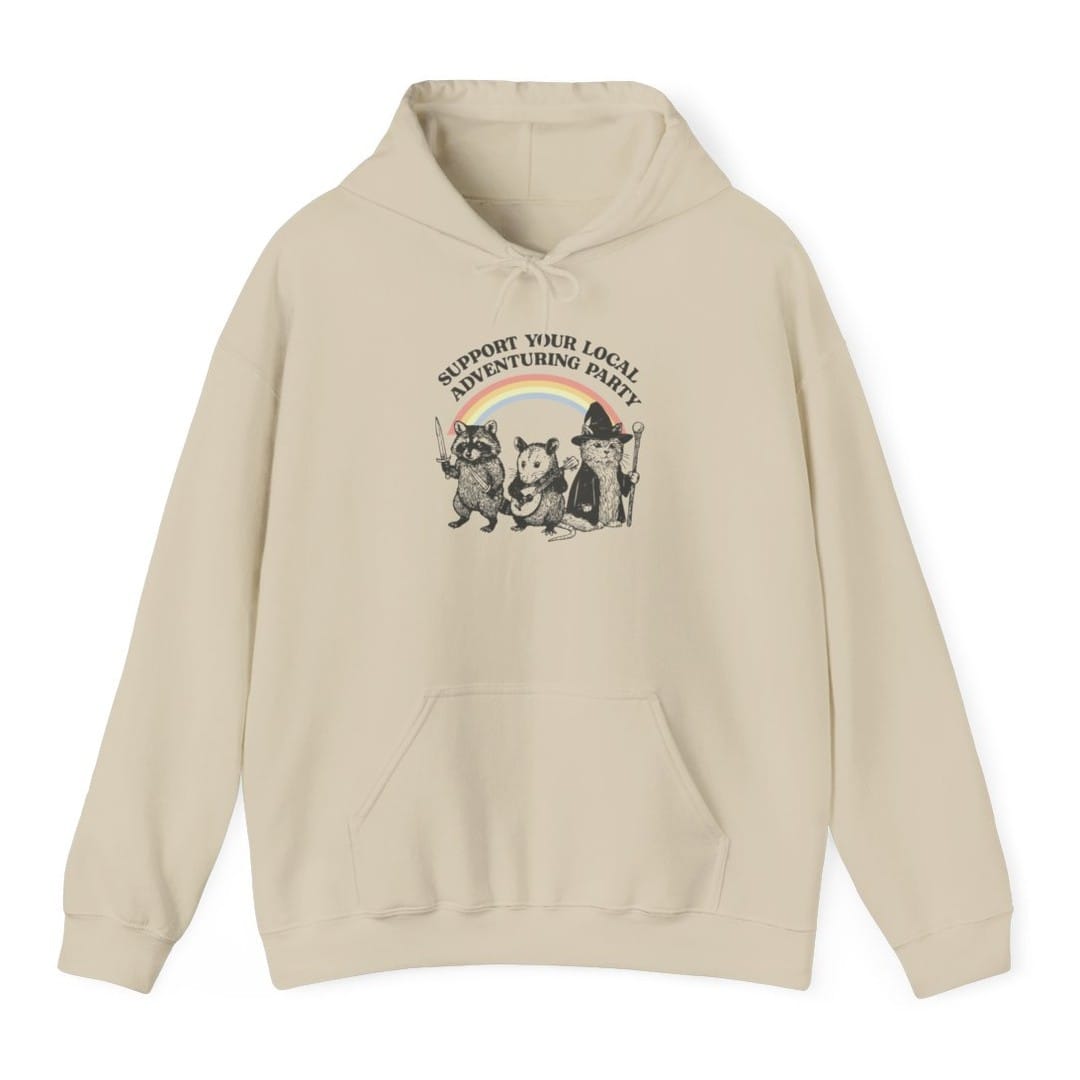 Support Your Local Adventuring Party Hoodie
