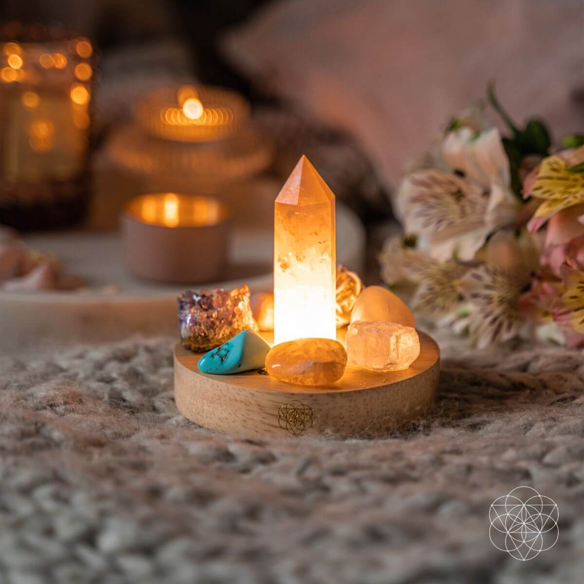 Wealth &amp; Confidence - Turquoise Lamp