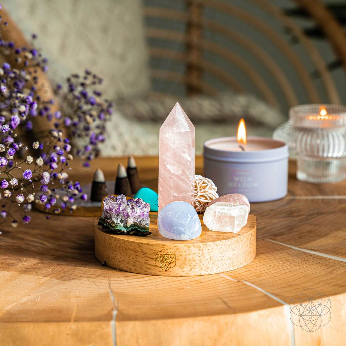 Wealth &amp; Confidence - Turquoise Lamp